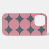 Coques Case-Mate iPhone Pointe rose Design Moderne (Verso (horizontal))