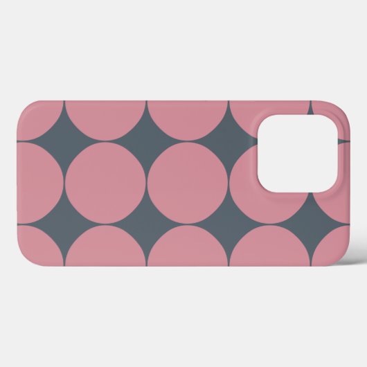 Coques Case-Mate iPhone Pointe rose Design Moderne (Verso (horizontal))