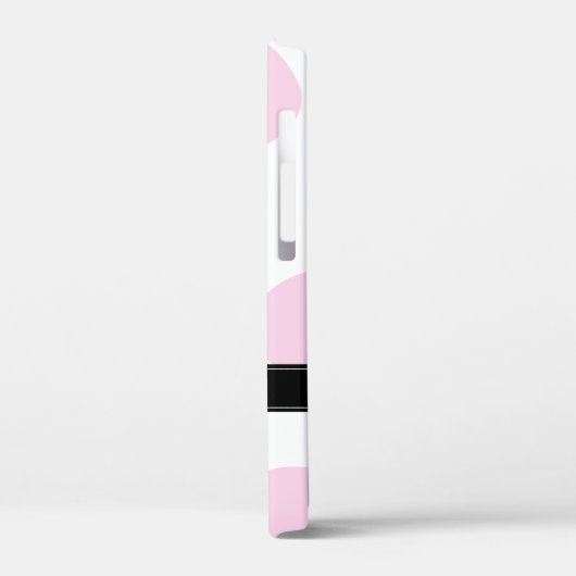 Coques Case-Mate iPhone Pointe rose Gerbera Daisy Polka (Verso / Gauche)