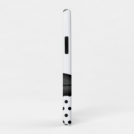 Coques Case-Mate iPhone Pointe rose Gerbera Daisy Polka (Dos/Droite)