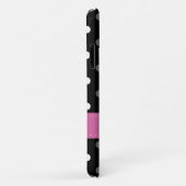 Coques Case-Mate iPhone Pointe rose, gris, noire et blanche (Dos/Droite)
