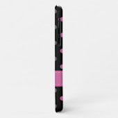 Coques Case-Mate iPhone Pointe rose, gris, noire et blanche (Dos/Gauche)