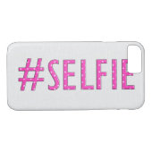 Coques Case-Mate iPhone Pointe rose "Selfie" (Dos (Horizontal))