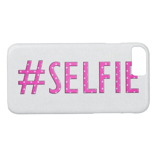Coques Case-Mate iPhone Pointe rose "Selfie" (Dos (Horizontal))