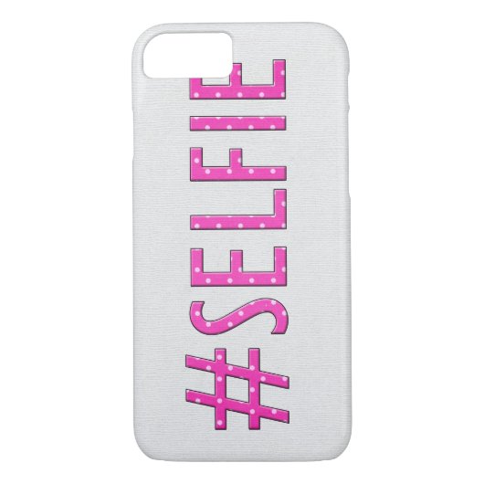 Coques Case-Mate iPhone Pointe rose "Selfie" (Dos)