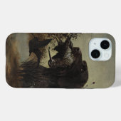 Coques Case-Mate iPhone Pointeur À poils durs allemand (Verso (horizontal))