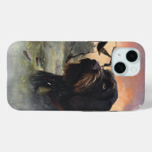 Coques Case-Mate iPhone Pointeur À poils durs allemand (Verso (horizontal))