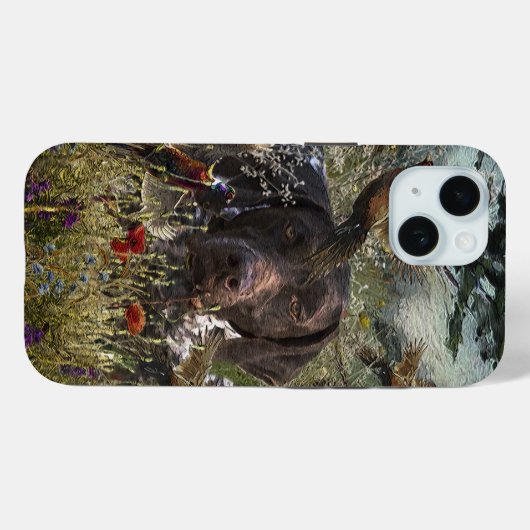 Coques Case-Mate iPhone Pointeurs allemands à poils courts (Verso (horizontal))