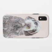 Coques Case-Mate iPhone Pointing à poils durs Peinture Griffon - Art Chien (Dos (Horizontal))