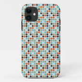 Coques Case-Mate iPhone Points bleus (Dos)
