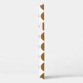 Coques Case-Mate iPhone Points Brown neutres du sucre (Verso / Droite)