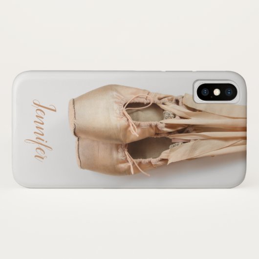 Coques Case-Mate iPhone Points Chaussures avec votre nom (Dos (Horizontal))