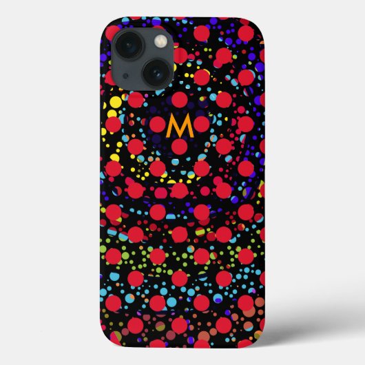 Coques Case-Mate iPhone points colorés (Verso)