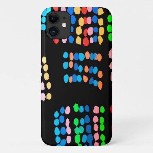 Coques Case-Mate iPhone Points colorés (Dos)