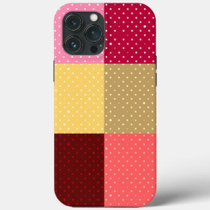 Case-Mate iPhone Case Points colorés Monogrammes élégants