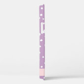 Coques Case-Mate iPhone Points Dalmatiens Lilac, Points Dalmatiens, Votre (Verso / Droite)