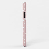 Coques Case-Mate iPhone Points Dalmatiens Rose, Points Dalmatiens, Impress (Dos/Droite)