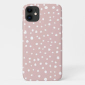 Coques Case-Mate iPhone Points Dalmatiens Rose, Points Dalmatiens, Impress (Dos)