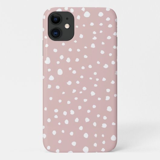 Coques Case-Mate iPhone Points Dalmatiens Rose, Points Dalmatiens, Impress (Dos)