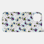Coques Case-Mate iPhone Points d'aquarelle (Verso (horizontal))