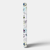 Coques Case-Mate iPhone Points d'aquarelle (Verso / Gauche)