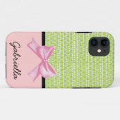 Coques Case-Mate iPhone Points de chaux (Dos (Horizontal))