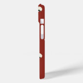 Coques Case-Mate iPhone Points de crâne Kawaii mignons aléatoires rouges (Verso / Gauche)