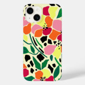 Coques Case-Mate iPhone Points de jardin tropicaux (Verso)