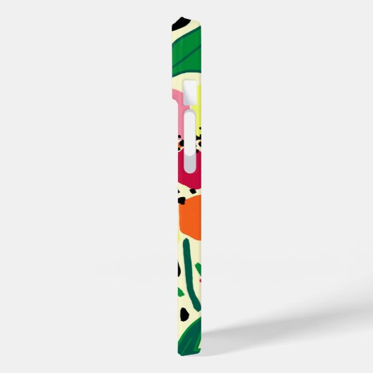 Coques Case-Mate iPhone Points de jardin tropicaux (Verso / Gauche)