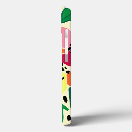 Coques Case-Mate iPhone Points de jardin tropicaux (Verso / Gauche)