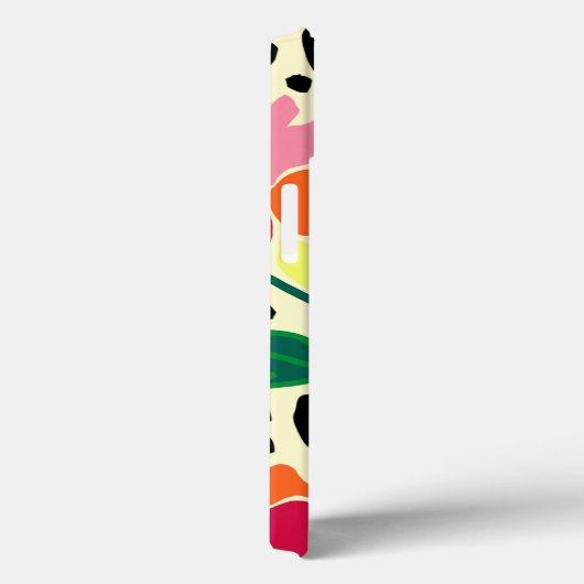Coques Case-Mate iPhone Points de jardin tropicaux (Verso / Droite)