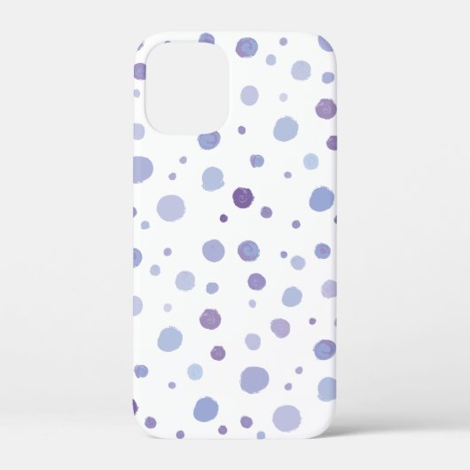 Coques Case-Mate iPhone points de polka peints à la main (Verso)