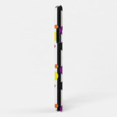 Coques Case-Mate iPhone Points Et Bandes (Dos/Droite)