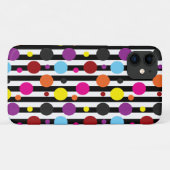 Coques Case-Mate iPhone Points Et Bandes (Dos (Horizontal))