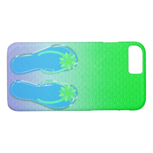 Coques Case-Mate iPhone points gaufrés avec tongs (Dos (Horizontal))