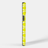 Coques Case-Mate iPhone Points Grille Élégants Au Citron (Verso / Droite)