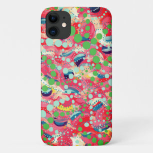 Case-Mate iPhone Case Points heureux et formes jouées Art original