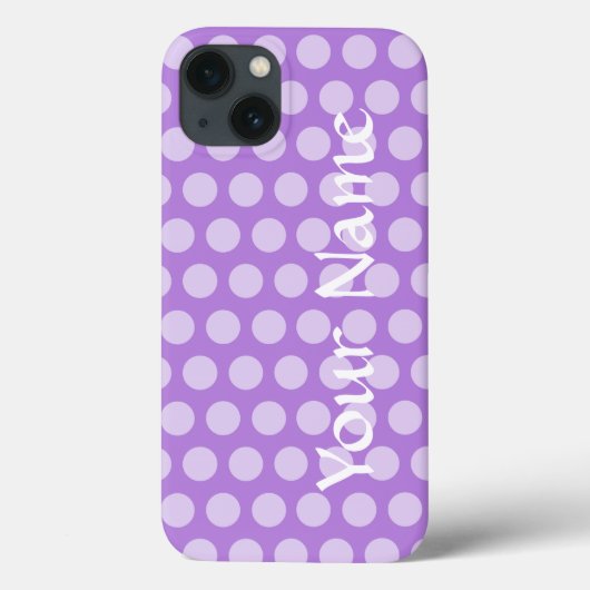 Coques Case-Mate iPhone Points Lavender Marocain Moods (Verso)