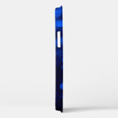 Coques Case-Mate iPhone Points lumineux bleus Abstraits (Verso / Droite)