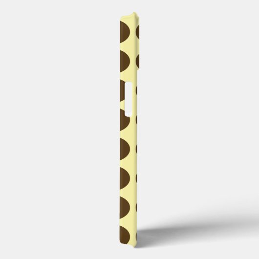 Coques Case-Mate iPhone Points neutres de crème de Pecan (Verso / Droite)