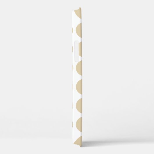 Coques Case-Mate iPhone Points neutres d'ivoire (Verso / Droite)