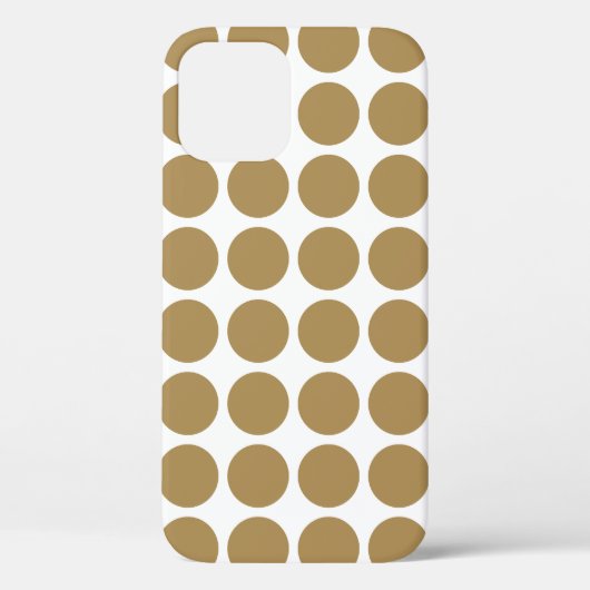 Coques Case-Mate iPhone Points neutres en teck (Verso)