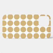 Coques Case-Mate iPhone Points Neutres Putty (Verso (horizontal))