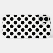 Coques Case-Mate iPhone Points noirs (Verso (horizontal))