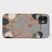 Coques Case-Mate iPhone Points noirs blancs style grunge art numérique uni (Dos (Horizontal))