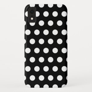 Coque Case-Mate Pour iPhone Points noirs et blancs