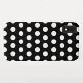 Coques Case-Mate iPhone Points noirs et blancs (Dos (Horizontal))