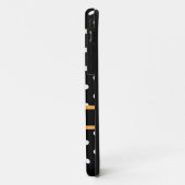 Coques Case-Mate iPhone Points noirs et blancs élégants (Dos/Gauche)