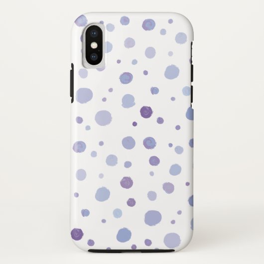Coques Case-Mate iPhone points noirs peints à la main (Dos)