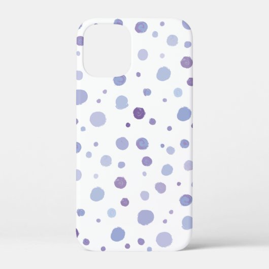 Coques Case-Mate iPhone points noirs peints à la main (Verso)